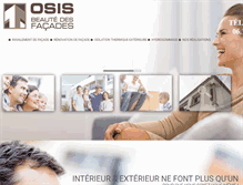 Tablet Screenshot of osis-facades.fr
